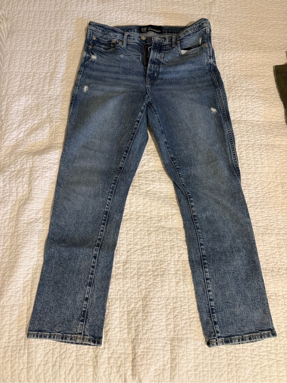 GAP High Rise Vintage Slim in Medium Blue Wash